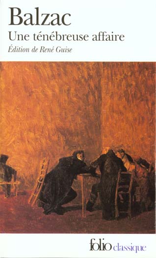 Une Ténébreuse affaire