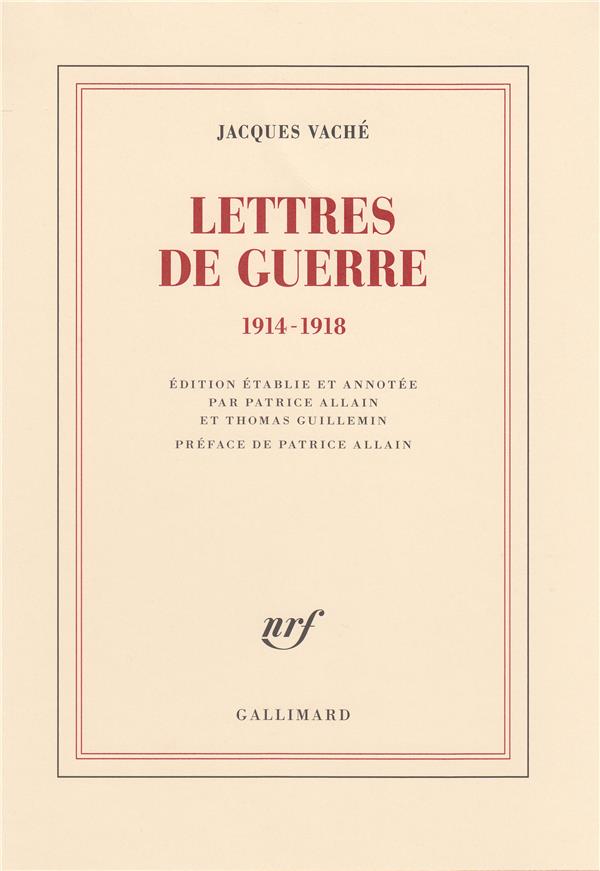 Lettres de guerre. 1914-1918