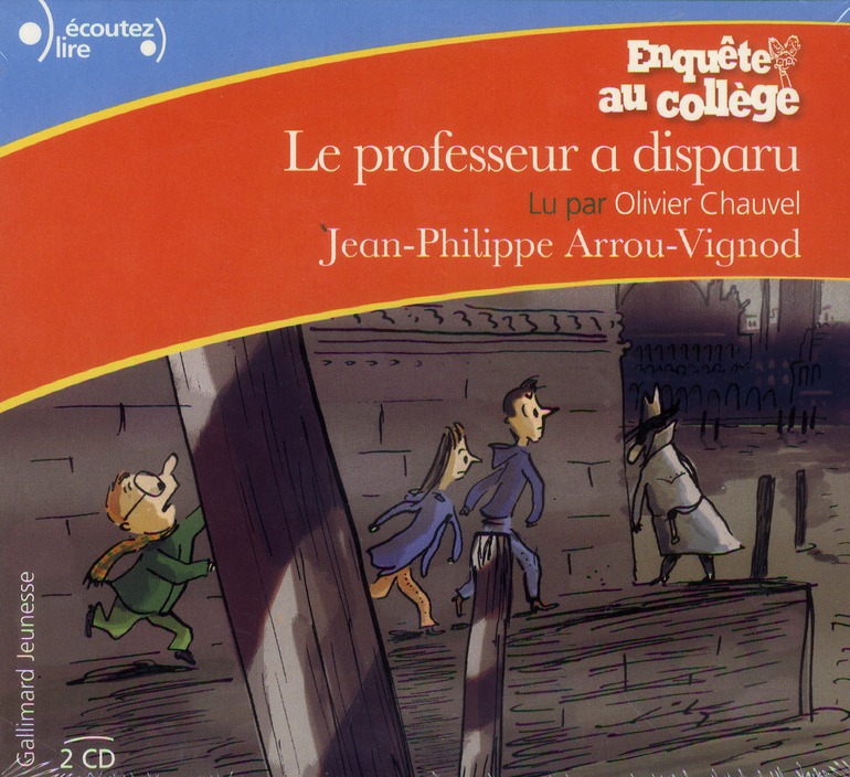 Enquête au collège Tome 1 : Le professeur a disparu. Avec 2 CD audio