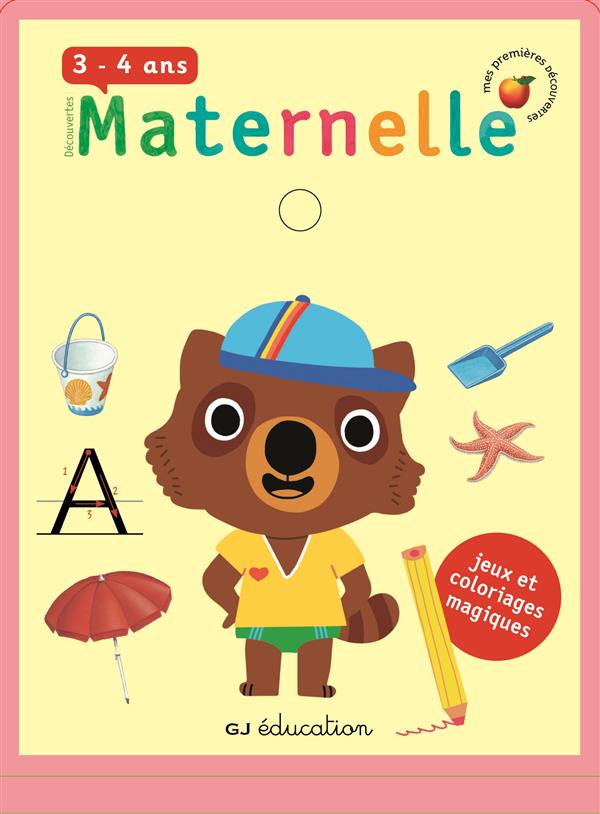 Maternelle pour les vacances 3-4 ans. Mon bloc vers la moyenne section