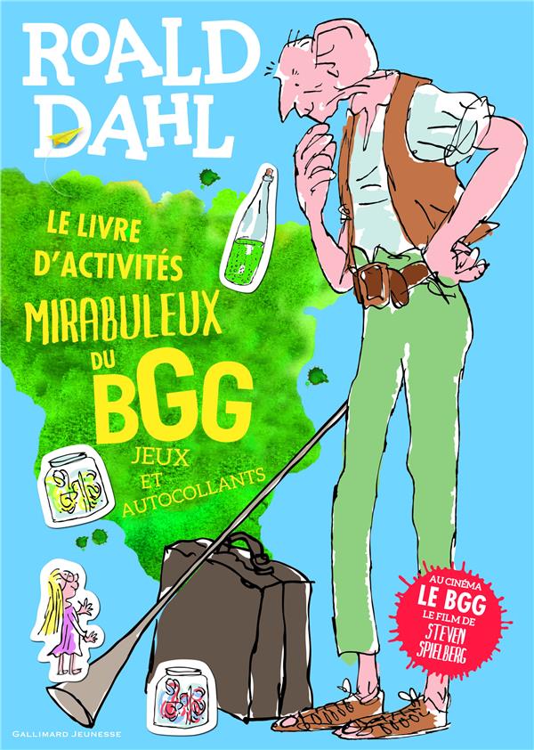Le livre d'activités mirabuleux du BGG. Jeux et autocollants