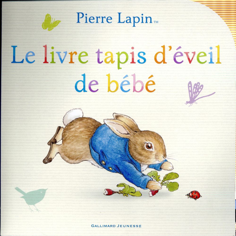 Pierre Lapin. Le livre tapis d'éveil de bébé