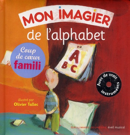 Mon imagier de l'alphabet. Avec 1 CD audio