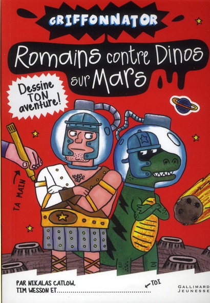 Romains contre dinos sur Mars