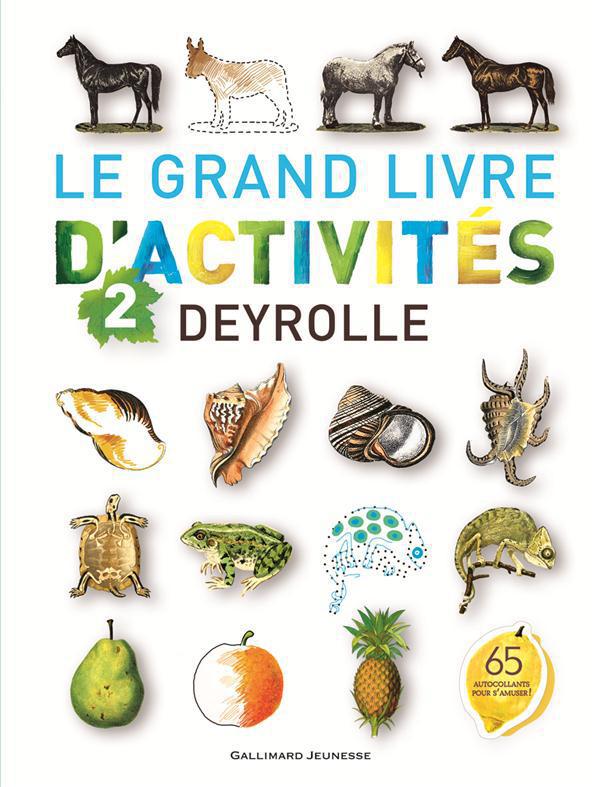 Le grand livre d'activités Deyrolle. Tome 2