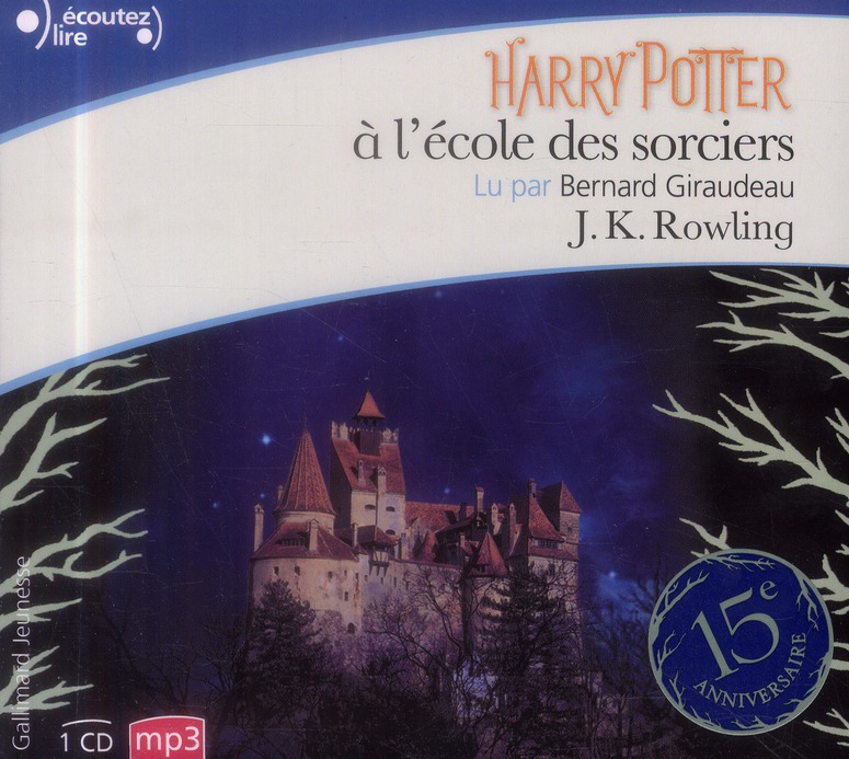 Harry Potter Tome 1 : Harry Potter à l'école des sorciers. 1 CD audio