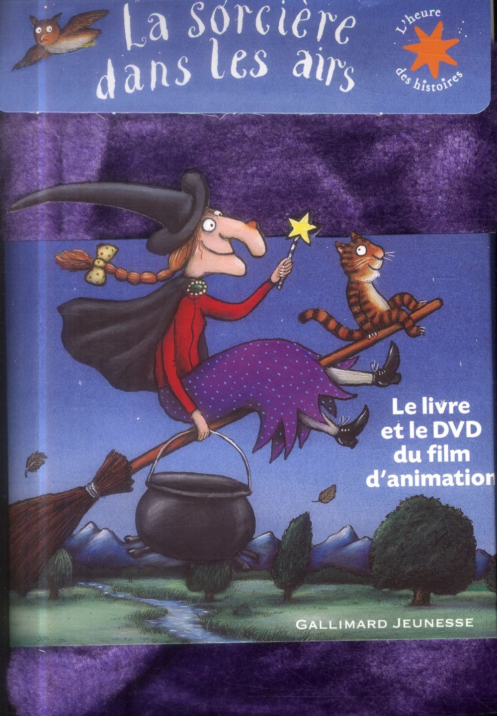 La sorcière dans les airs. Le livre et le DVD du film d'animation, avec 1 DVD