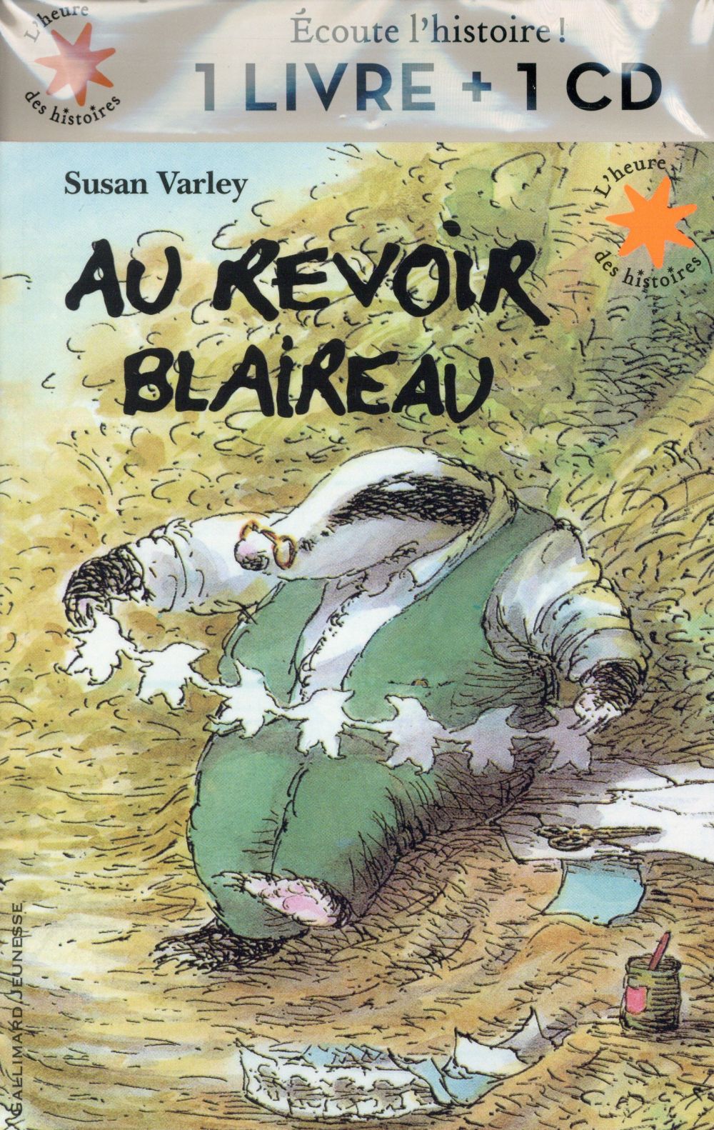 Au revoir Blaireau. Avec 1 CD audio