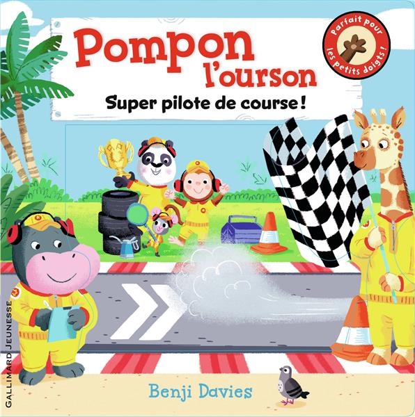 Pompon l'ourson : Super pilote de course !