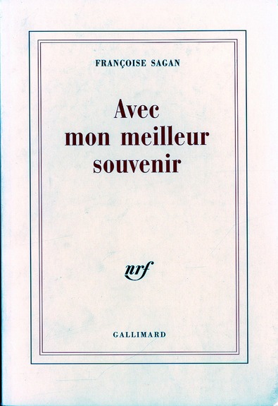 Avec mon meilleur souvenir