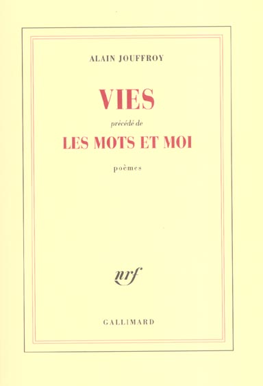 Vies précédé de Les mots et moi