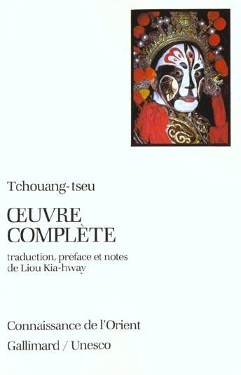 Oeuvre complète de Tchouang-tseu