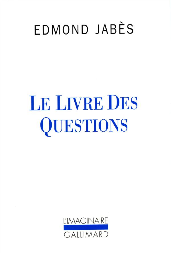 Le livre des questions