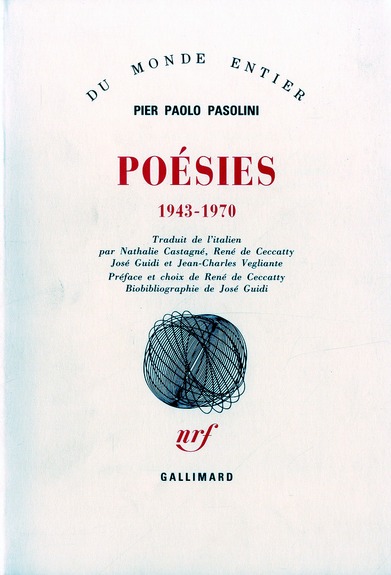 Poésies. 1943-1970