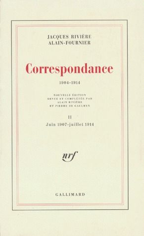 Correspondance (1904-1914). Tome 2, Juin 1907-Juillet 1914