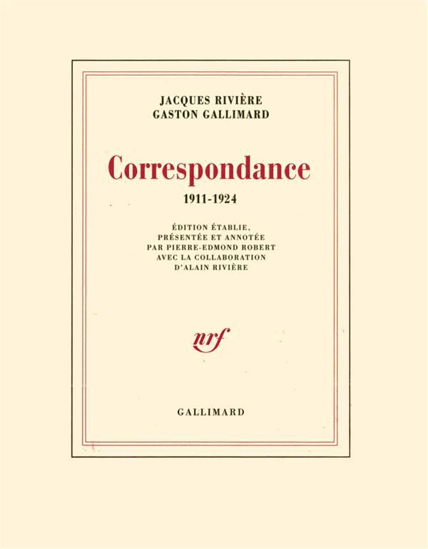 Correspondance. 1911-1924