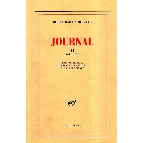 Journal. Tome 2, 1919-1936