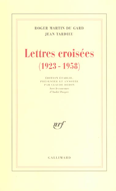 Lettres croisées (1923-1958)