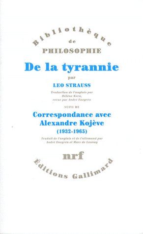De la tyrannie