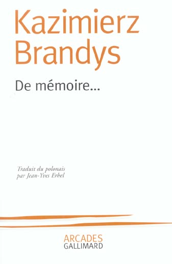 De mémoire...