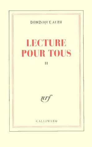Lecture pour tous. Tome 2