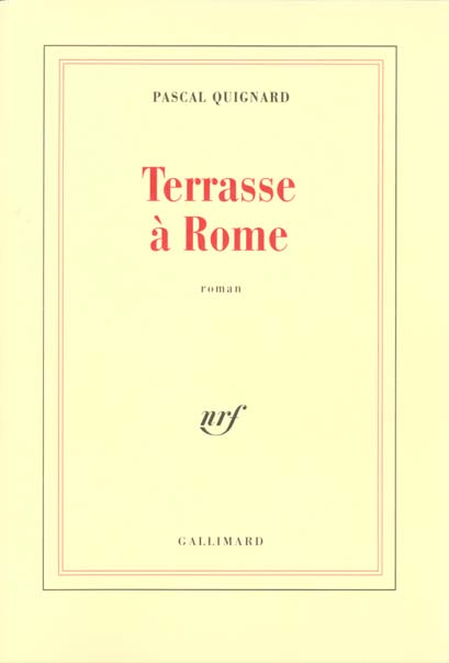 Terrasse à Rome