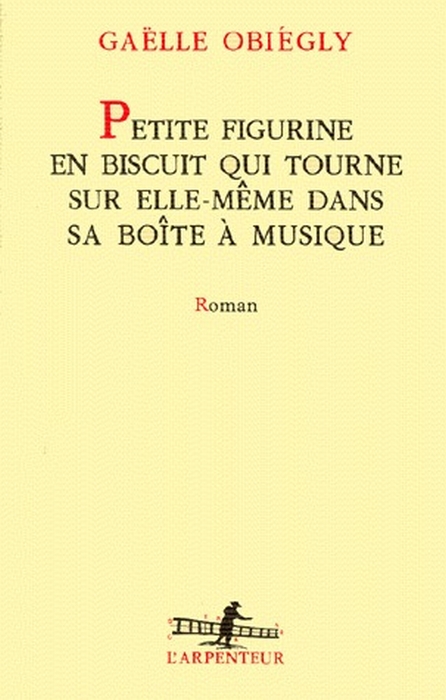 Petite figurine en biscuit qui tourne sur elle-même dans sa boîte à musique
