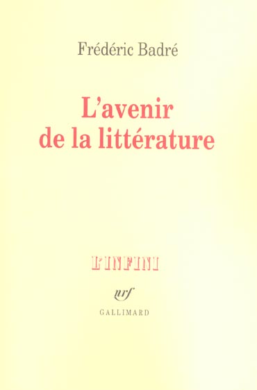 L'avenir de la littérature