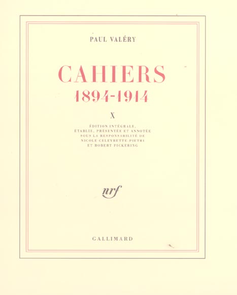 Cahiers 1894-1914. Tome 10, 1910-1911