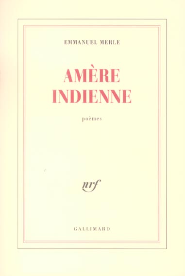Amère indienne
