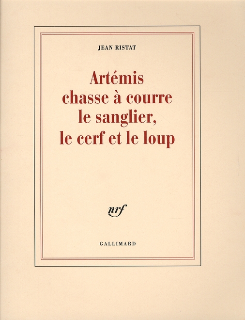 Artémis chasse à courre le sanglier, le cerf et le loup