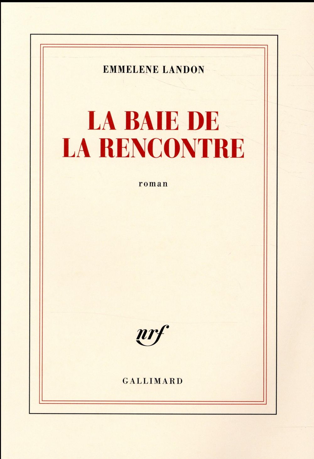 La baie de la Rencontre