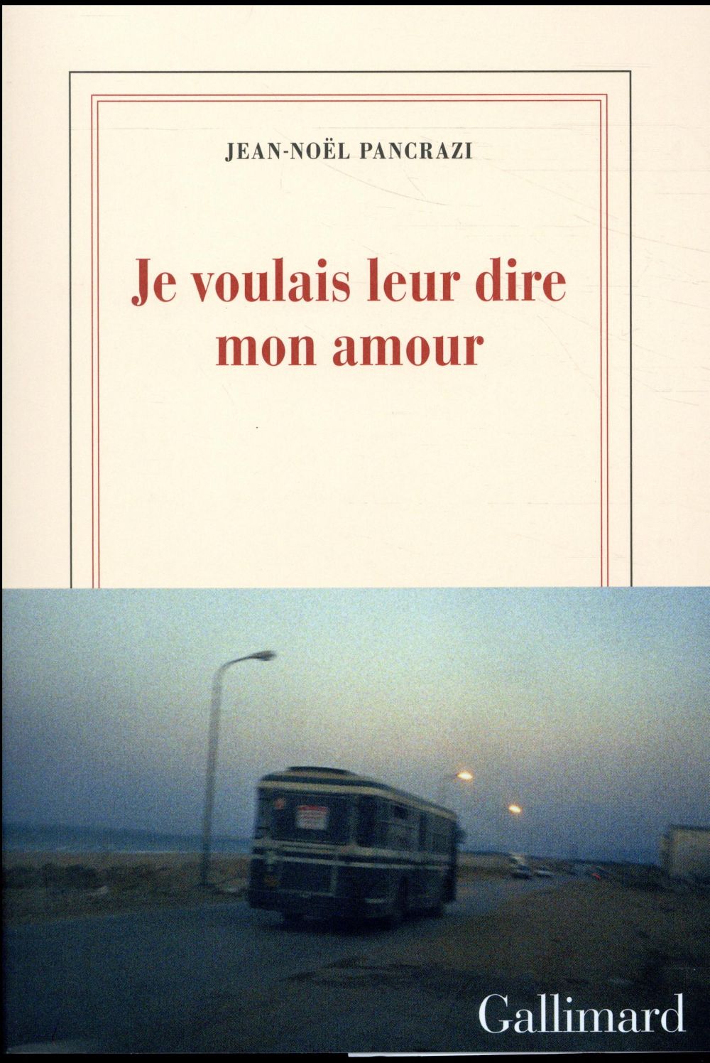Je voulais leur dire mon amour