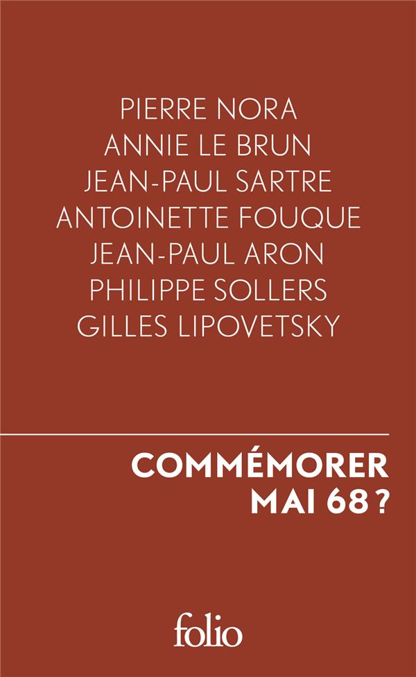Commémorer Mai 68 ?