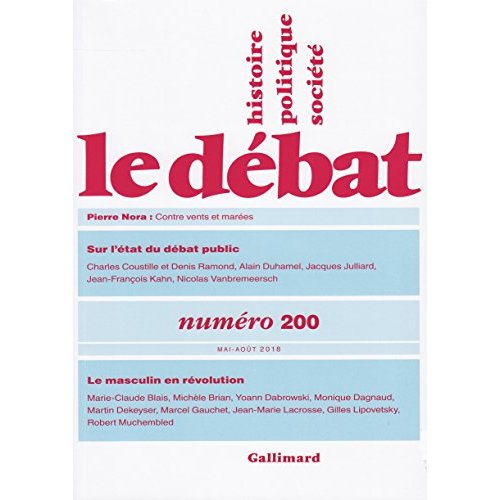 Le Débat N° 200, mai-août 2018