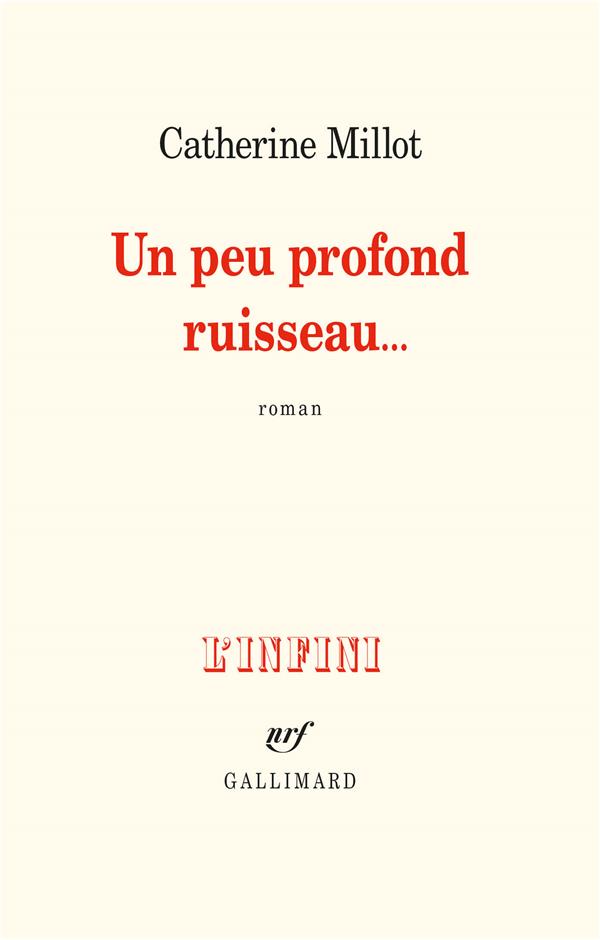 Un peu profond ruisseau...