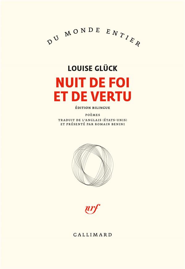 Nuit de foi et de vertu. Edition bilingue français-anglais