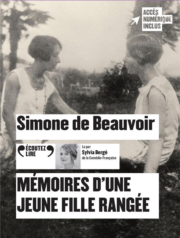 Mémoires d'une jeune fille rangée. 1 CD audio MP3