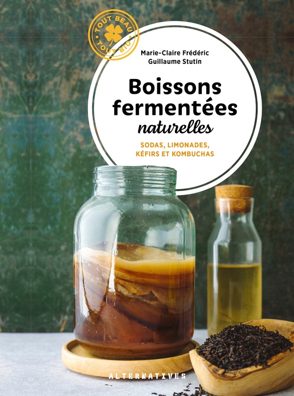 Boissons fermentées naturelles. Sodas, limonades, kéfirs et kombuchas