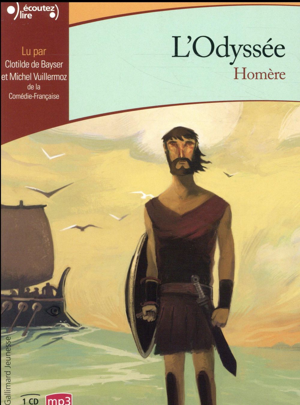 L'Odyssée. 1 CD audio MP3