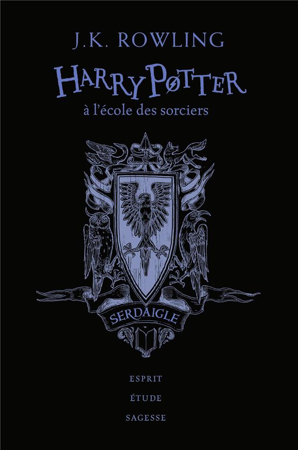 Harry Potter Tome 1 : Harry Potter à l'école des sorciers (Serdaigle). Edition collector 20e anniver