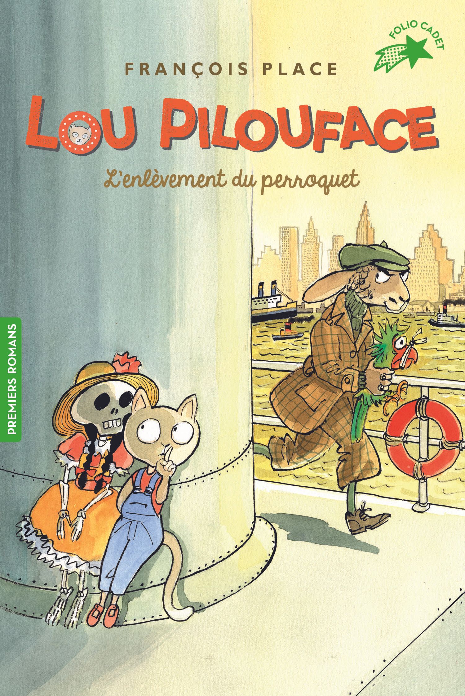 Lou Pilouface Tome 2 : L'enlèvement du perroquet
