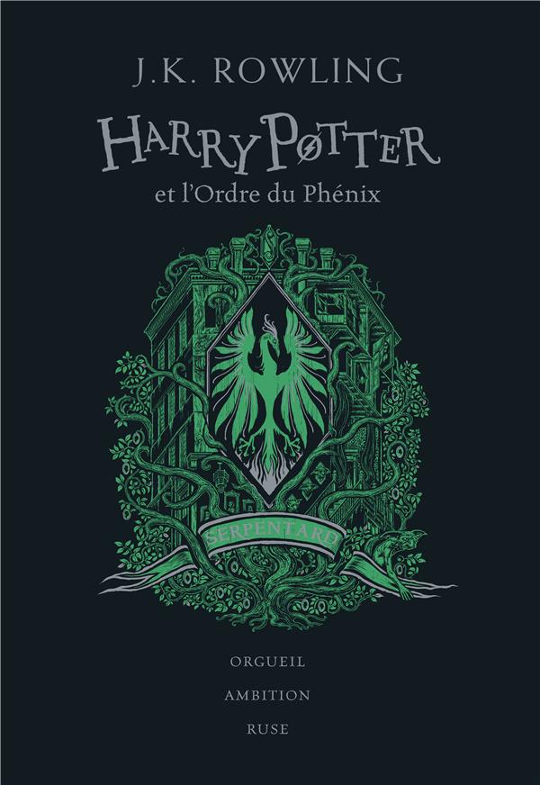 Harry Potter Tome 5 : Harry Potter et l'Ordre du Phénix (Serpentard). Edition collector