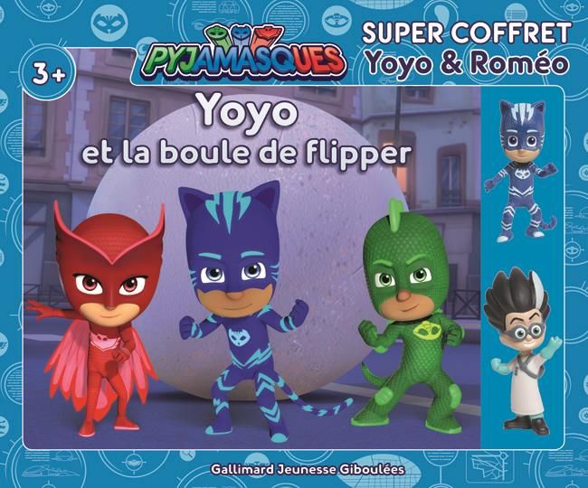 Super coffret Yoyo et Roméo. Yoyo et la boule de flipper, avec deux jolies figurines