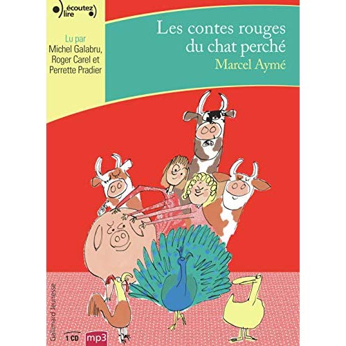 Contes rouges du chat perché. 1 CD audio MP3