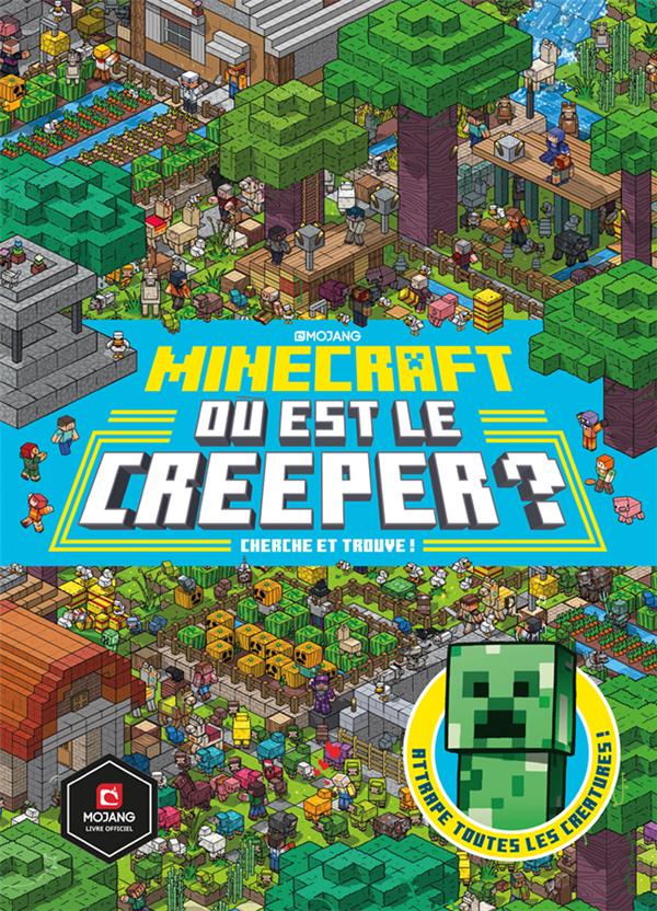 Minecraft : où est le creeper ? Cherche et trouve !