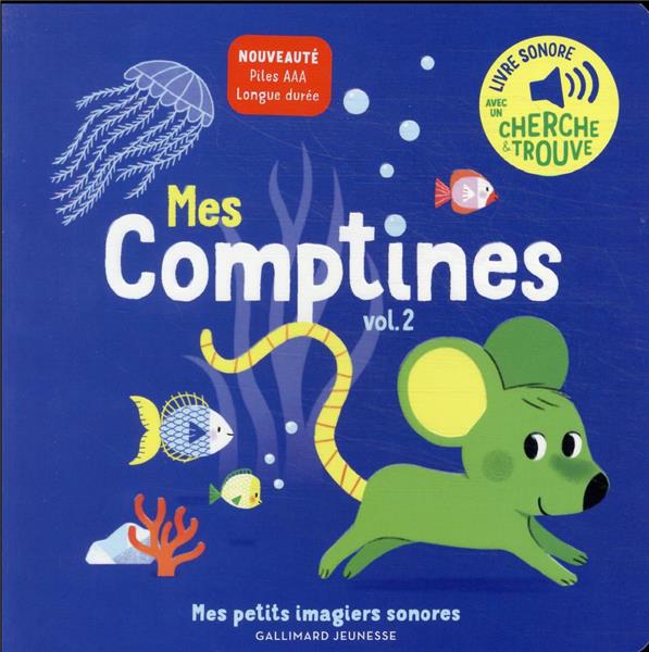 Mes comptines. Tome 2 - Avec un cherche & trouve
