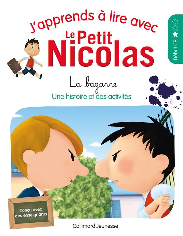 J'apprends à lire avec Le Petit Nicolas : La Bagarre. Niveau 1, début CP