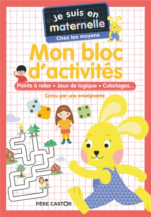Je suis en maternelle chez les moyens. Mon bloc d'activités