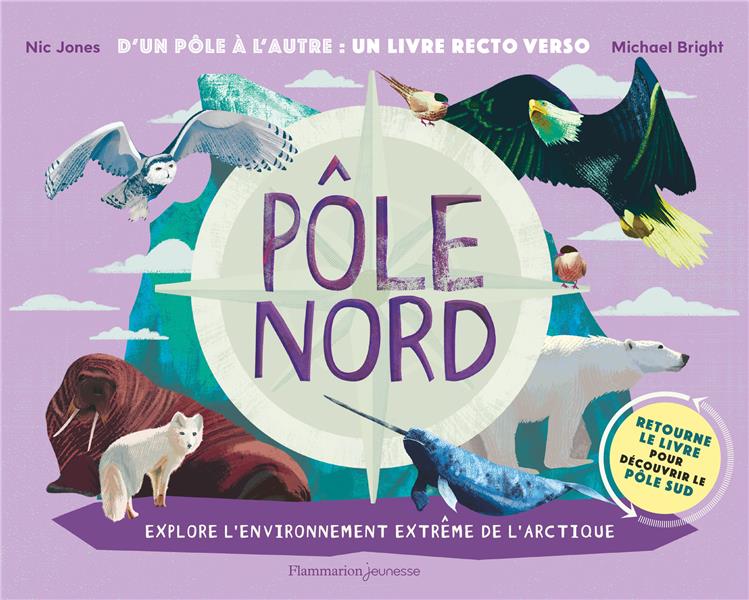 Pôle Nord, Pôle Sud. D'un pôle à l'autre : un livre recto verso